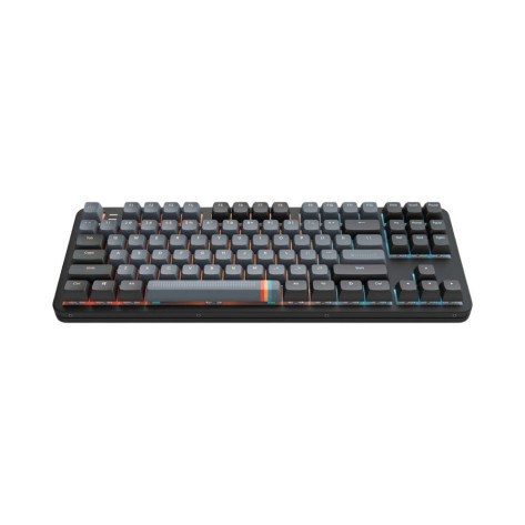 Механична клавиатура Dark Project - ALU87A Midnight, G3MS Zircon Speed Linear, RGB, черна