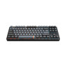 Механична клавиатура Dark Project - ALU87A Midnight, G3MS Zircon Speed Linear, RGB, черна