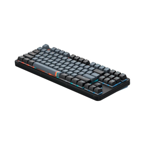 Механична клавиатура Dark Project - ALU87A Midnight, G3MS Zircon Speed Linear, RGB, черна