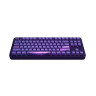 Механична клавиатура Dark Project - ALU87B Celestial, G3MS Voidstone, RGB, лилава
