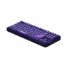 Механична клавиатура Dark Project - ALU87B Celestial, G3MS Voidstone, RGB, лилава