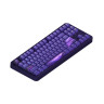 Механична клавиатура Dark Project - ALU87B Celestial, G3MS Voidstone, RGB, лилава
