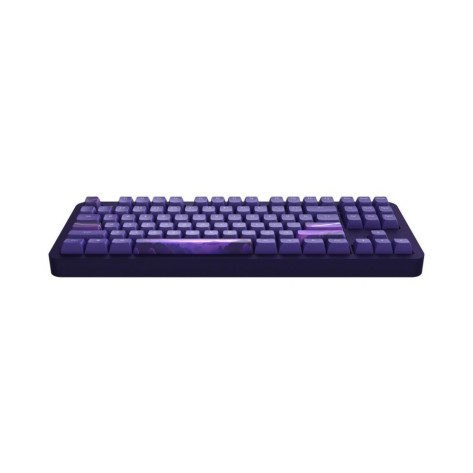 Механична клавиатура Dark Project - ALU87B Celestial, G3MS Voidstone, RGB, лилава