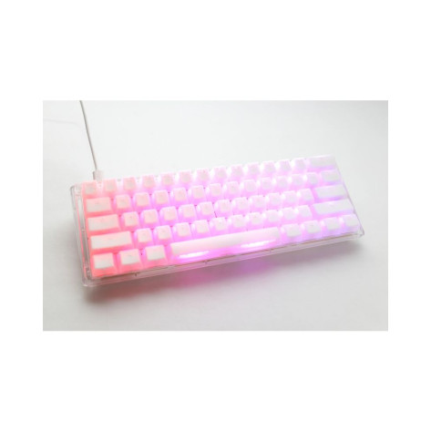 Механична клавиатура Ducky - One 3 Mini, Cherry MX Brown, Aura White
