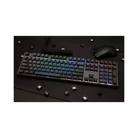 Механична клавиатура Ducky - One 3 Pro, Cherry MX2A Brown, RGB, Nazca Line