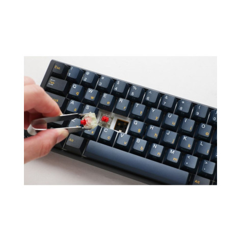 Механична клавиатура Ducky - One 3 Pro Mini, Cherry MX2A Speed Silver, Nazca Line