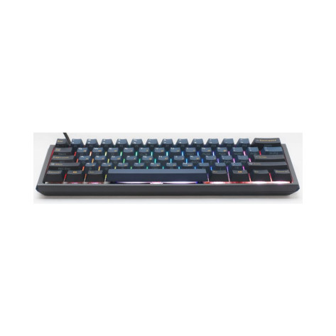Механична клавиатура Ducky - One 3 Pro Mini, Cherry MX2A Speed Silver, Nazca Line