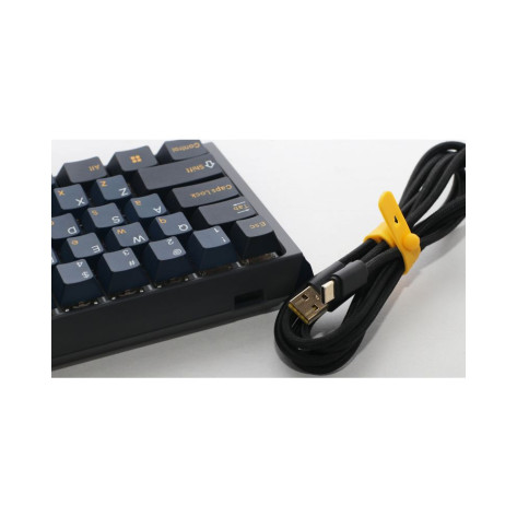 Механична клавиатура Ducky - One 3 Pro Mini, Cherry MX2A Speed Silver, Nazca Line