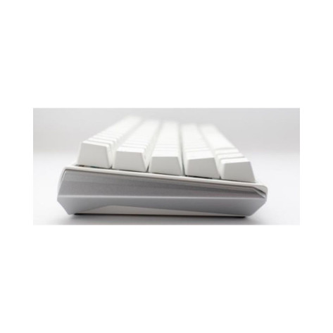 Mеханична клавиатура Ducky - One 3 Pure White Mini, Silent Red, RGB, бяла