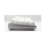 Mеханична клавиатура Ducky - One 3 Pure White Mini, Silent Red, RGB, бяла