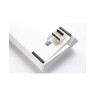 Mеханична клавиатура Ducky - One 3 Pure White Mini, Silent Red, RGB, бяла