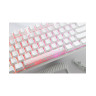Mеханична клавиатура Ducky - One 3 Pure White TKL, Clear, RGB, бяла
