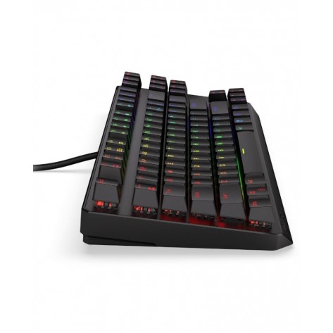  Механична клавиатура Endorfy - Thock TKL, Red, RGB, черна