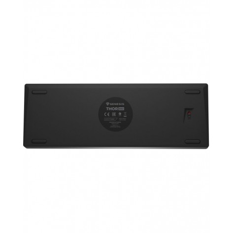 Механична клавиатура Genesis - Thor 660 G2, безжична, Gateron Red, черна
