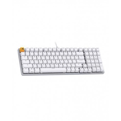 Механична клавиатура Glorious - GMMK 2 Full-Size, Fox, RGB, бяла