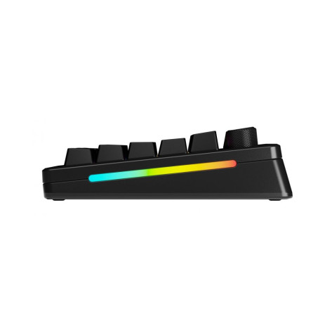 Механична клавиатура Glorious - GMMK 3 PRO, безжична, Glorious Fox HE, RGB, 75%, черна