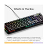 Механична клавиатура Glorious - GMMK 3 PRO, Glorious Fox MX, 100%, RGB, черна