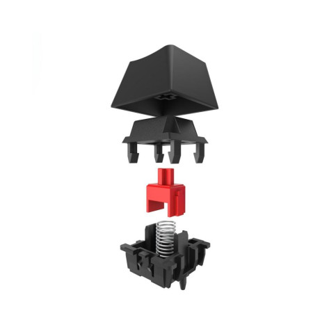Механична клавиатура Hama - uRage Exodus 860, Outemu Red, RG, черна