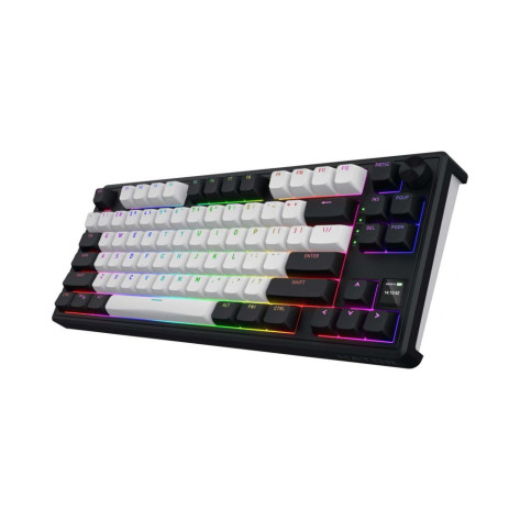 Механична клавиатура HATOR - Skyfall 80 MAG Ultima 8K, безжична, Aurum Ice Magnetic, RGB, бяла/черна