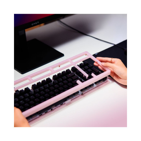 Механична клавиатура HyperX - Origins 2 1800, HyperX Linear Red, RGB, черна