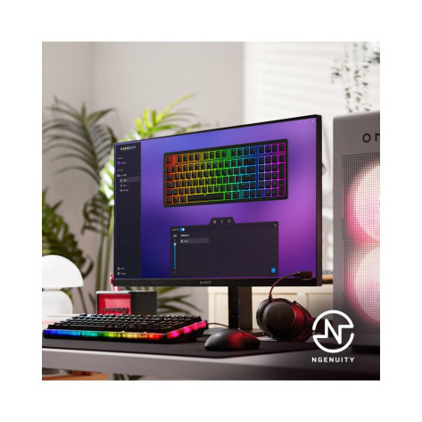 Механична клавиатура HyperX - Origins 2 1800, HyperX Linear Red, RGB, черна