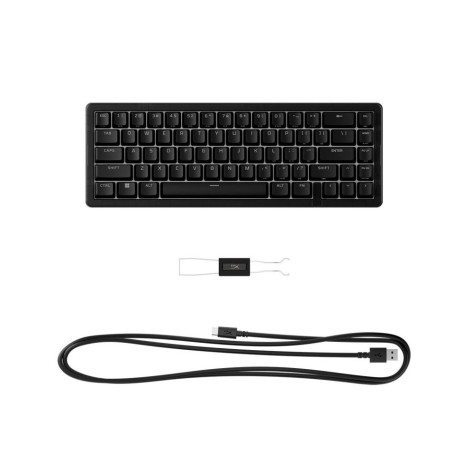Механична клавиатура HyperX - Origins 2 65, HyperX Linear Red, RGB, черна