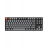 Механична клавиатура Keychron - K8 Max QMK, VIA TKL, Super Red, RGB, черна