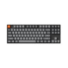 Механична клавиатура Keychron - K8 Max QMK, VIA TKL, Super Red, RGB, черна