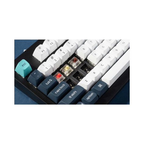 Механична клавиатура Keychron - Q5 Max, безжична, Gateron Jupiter Brown, RGB, черна
