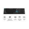 Механична клавиатура Keychron - Q6 Ultra 8K, безжична, Keychron Silk POM Red, RGB, черна