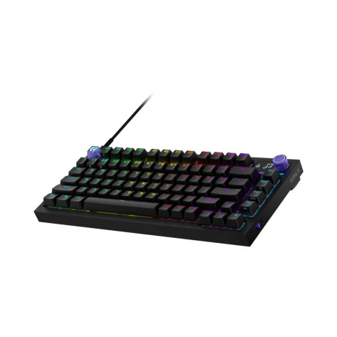 Механична клавиатура Logitech - G316 X 75, Tactile/Linear, RGB, черна