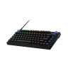 Механична клавиатура Logitech - G316 X 75, Tactile/Linear, RGB, черна