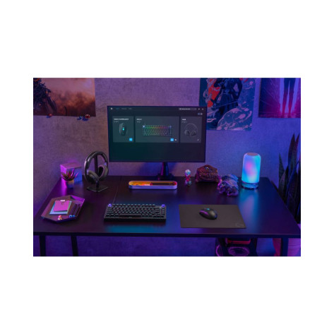 Механична клавиатура Logitech - G316 X 75, Tactile/Linear, RGB, черна