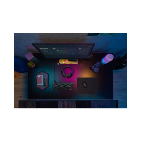 Механична клавиатура Logitech - G316 X 75, Tactile/Linear, RGB, черна