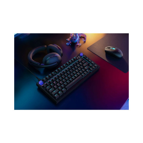 Механична клавиатура Logitech - G316 X 75, Tactile/Linear, RGB, черна