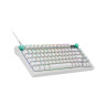 Механична клавиатура Logitech - G316 X 75, Tactile/Linear, RGB, бяла