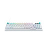 Механична клавиатура Logitech - G316 X 98, Tactile, RGB, бяла