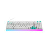Механична клавиатура Logitech - G512 X 98, Tactile, RGB, бяла