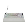 Механична клавиатура Logitech - Pro X2 Rapid, TKL, Custom HE Magnetic, RGB, бяла