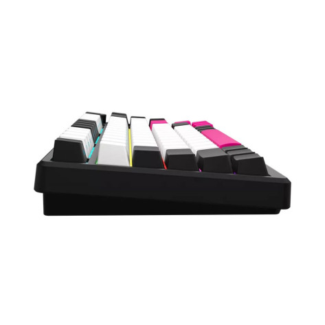 Механична клавиатура Lorgar - KBP7075W, безжична, Linear, RGB, черна/червена