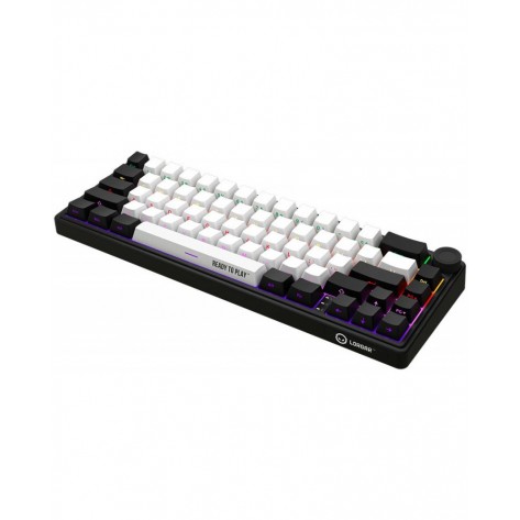 Механична клавиатура Lorgar - KBP70MW Mini, безжична, Linear, RGB, черна/червена