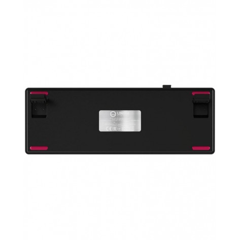 Механична клавиатура Lorgar - KBP70MW Mini, безжична, Linear, RGB, черна/червена
