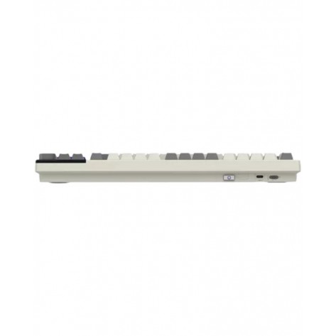 Механична клавиатура Lorgar - KBP70TKLW, безжична, Linear, RGB, бежова