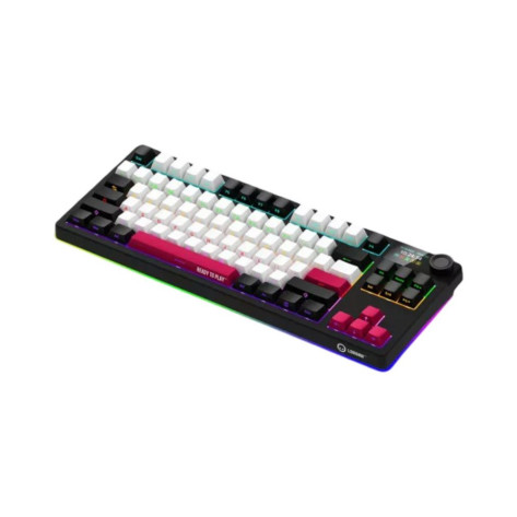 Механична клавиатура Lorgar - KBP70TKLW, безжична, Linear, RGB, черна/червена