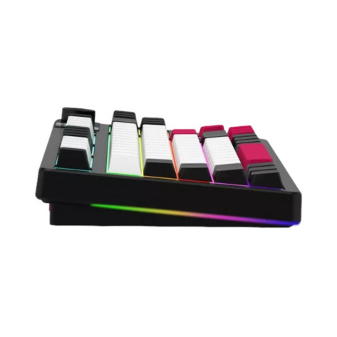 Механична клавиатура Lorgar - KBP70TKLW, безжична, Linear, RGB, черна/червена