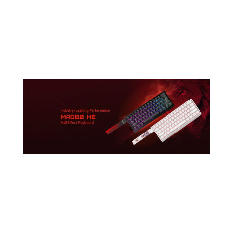 Механична клавиатура Madlions – MAD 60 HE Flagship V2, RGB, черна