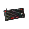 Механична клавиатура Marvo - Arma 98 KG936, TNT Peach Linear, 75%, RGB, черна
