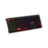 Механична клавиатура Marvo - Arma 98 KG937, TNT Peach Linear, 98%, RGB, черна