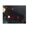 Механична клавиатура Marvo - Arma 98 KG937, TNT Peach Linear, 98%, RGB, черна