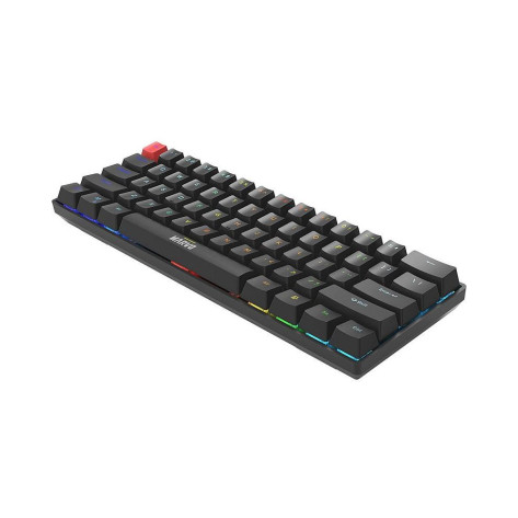 Механична клавиатура Marvo – Saber 61, ZDZ Red, RGB, черна